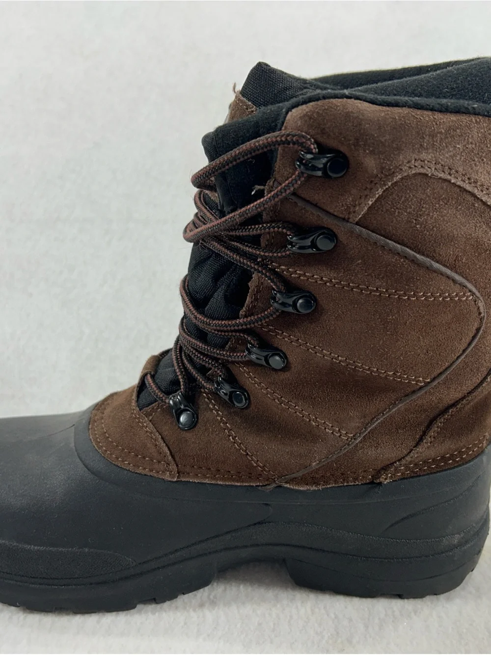 Field & Stream Brown and Black Waterproof Lace-Up Men's Boots